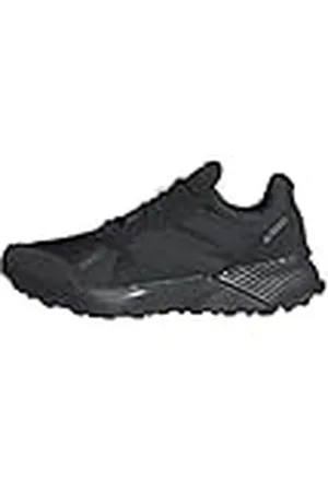 adidas Terrex Soulstride Rain.RDY Trail Running Shoes, Zapatillas Hombre, Carbon Black/Carbon/Grey Six, 42 EU