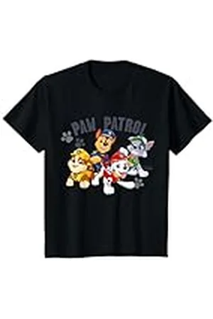 Paw Patrol Niños - Chase Marshall Rubble Rocky Camiseta