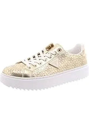 Guess Denesa, Zapatillas Mujer, Oro 710, 38.5 EU