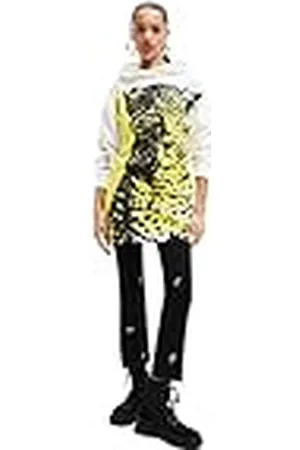 Desigual Vest_Wild Tiger, 1001 Raw Vestido Informal, , M Mujeres