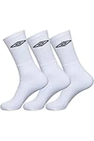 Umbro Calcetines Hombre Durables - Paquete de 3 - Calcetines Deporte Hombre, Tennis, Tejido Acolchado
