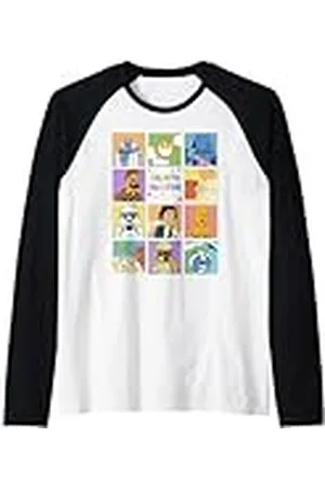 STAR WARS Galactic Vacation Group Shot Retro Frames Logo Camiseta Manga Raglan