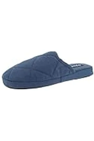De Fonseca Zapatilla de hombre cerrada de gabardina a cuadros, forro de algodón, ., 43/44 EU, , 43/44 EU