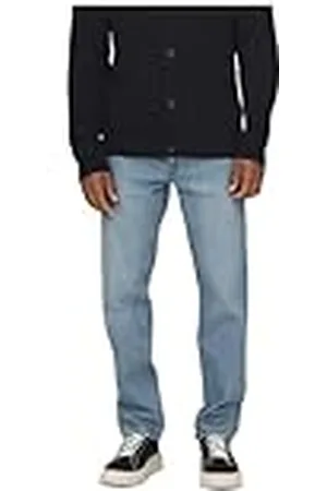 Only & Sons Onsedge Loose L.Blue 6986 Dnm Jeans Noos, Mezclilla De Color , 32W / 32L para Hombre