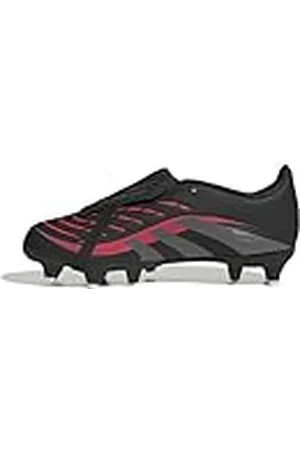 adidas Predator League FT Junior Football Boots Soft Ground, Zapatillas, Core Black/Grey Four/Lucid Red, 22 EU