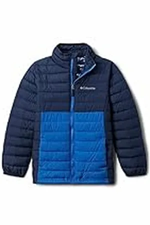 Columbia Niños Chaqueta Acolchada, Collegiate Navy, Bright Indigo, XL