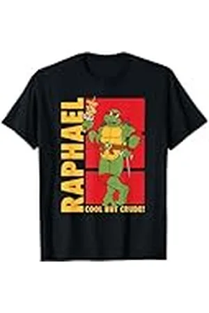 Teenage Mutant Ninja Turtles Raphael Cool Retro Cartoon Camiseta