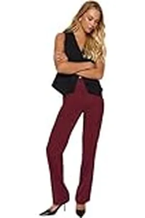 Trendyol Twoss21pl0093 Pantalones, , 68 Mujer