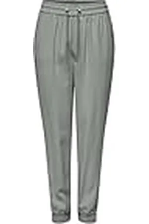 ONLY Onlkelda-Emery MW Pull-Up Pants Pnt Noos, , 34W x 30L Mujeres