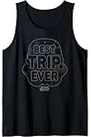STAR WARS Best Trip Ever Storm Trooper Outline Chest Logo Camiseta sin Mangas