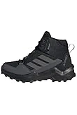 adidas Terrex AX4R Mid Rain.RDY Hiking Shoes, Zapatos de Senderismo, Core Black/Grey Four/Grey Six, 31.5 EU