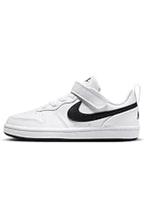 Nike Court Borough Low RECRAFT (PS), Sneaker, White/Black, 31.5 EU
