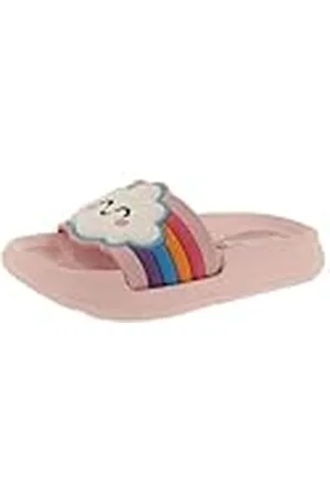 De Fonseca Bambini A Fascia PVC con Nuvoletta/Mostriciattolo, Suola In Eva, Ciabatte Da Mare, Mule, , 26 EU