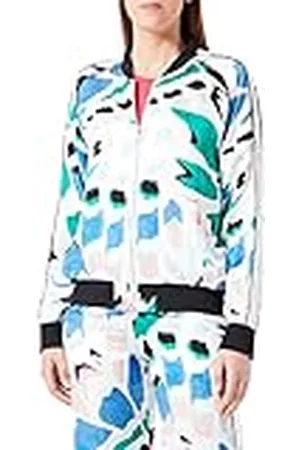 QS by s.Oliver Blouson Cazadora Holgada, White, 36 De Las Mujeres