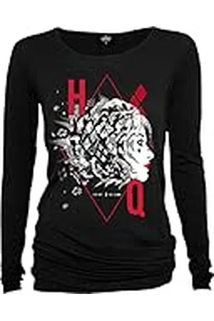 DC Comics Originals Harley Quinn - Hq - Top de Corte Holgado - - S