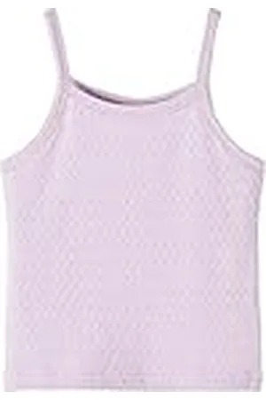 NAME IT Nkfhelonny-Pantalón Corto Manga Larga, Orchid Bloom, 122 cm-128 cm para Niñas