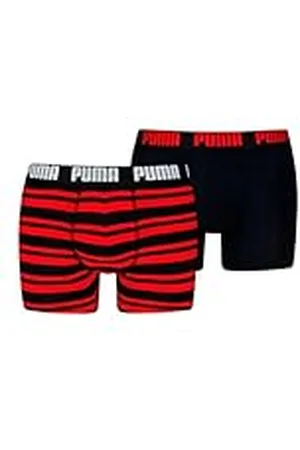 PUMA Everyday Heritage - Bóxer a Rayas, 2 Unidades, L, , L