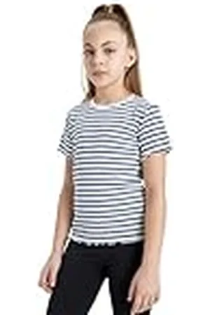 DeFacto Camiseta para niña - camisetas de moda para niños - camisetas para niña - camisetas para niña