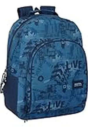 Safta NEW EDITION - Mochila Escolar Adaptable a Carro, Mochila, Ideal para Niños de Diferentes Edades, Cómoda y Versátil, Calidad y Resistencia, 32x15x42 cm