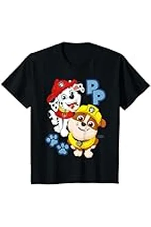 Paw Patrol Niños - Marshall Rubble PP Camiseta