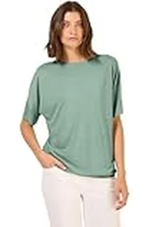 CECIL B323371 Camiseta, Color Verde, L Mujeres