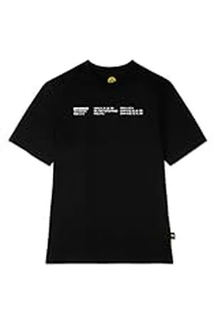 Borussia Dortmund Retro Yellow: Gelbes Oversized T-Shirt im 90er Jahre Design-BVB-Emblem in Ellipsen, 100% Baumwolle Camiseta, , XXXL para Hombre