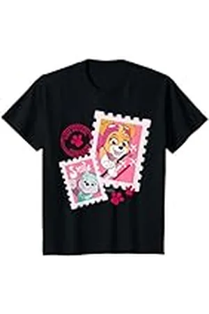 Paw Patrol Niños - Everest Skye Smile Pawsome Camiseta