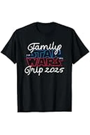STAR WARS Family Trip 2025 Lightsaber Logo Camiseta