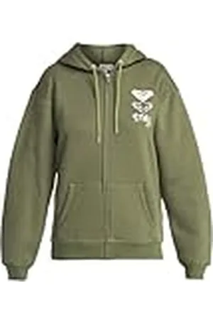 Roxy Surf Stoked Zipped Brushed Sudadera, , Estándar para Mujer