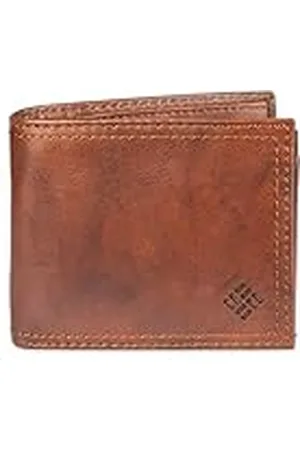 Columbia Monedero para Hombre, Color , Talla única, , Taille Unique, Cartera Fina de Piel para Mayor Capacidad.