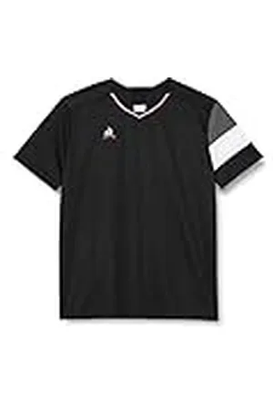 Le Coq Sportif N°5 Maillot Match Premium SS M Black Camiseta, Mujer, 2XL