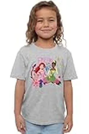 Disney Ariel and Tiana Friends Are Magic Girls T Shirt Camiseta, , 9-10 años para Niñas