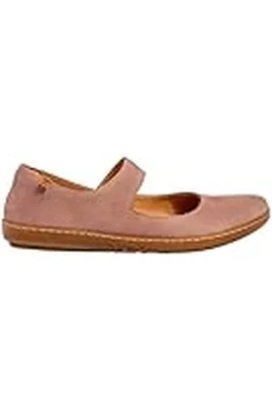 El Naturalista N5301 Coral, Zapatos Planos Mary Jane Mujer, , 38 EU Ancho
