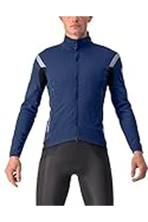 Castelli 4522511-424 PERFETTO RoS 2 JKT Jacket Hombre BELGIAN BLUE/SILVER GRAY Tamaño L