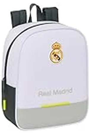 Safta REAL MADRID EQUIPACIÓN 25/26 - Mochila Infantil, Mochila Niño, Mochila Escolar, Adaptable a Carro, Ideal para Guardería, Cómoda y Versátil, Calidad y Resistencia, 22x10x27 cm