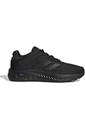 adidas Cloudfoam Comfy Shoes, Zapatos Hombre, Core Black/Core Black/Iron Met, 44 2/3 EU