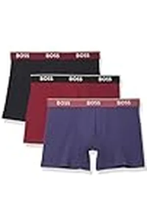 HUGO BOSS Power 3-Pack Bold Logo Boxer Briefs Ropa Interior de Hombres, , XL