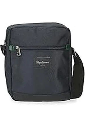 Pepe Jeans Green Bay Bandolera Porta Tablet Azul 23x27x7 cms Poliéster y PU