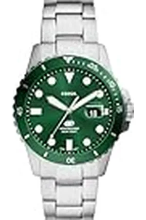 Fossil Reloj Analógico para Hombre de Cuarzo con Correa en Acero Inoxidable FS6033