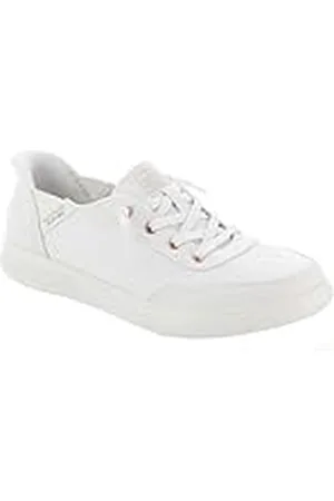 Skechers Zapatillas sin cordones para mujer con las manos libres Skip Cute - B Cute Sweet, Blanco, 39.5 EU