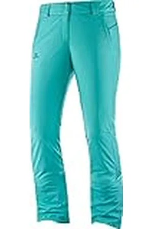 Salomon Stormseason Pant W Stormseason Pant W Blue Turquoise, Mujer, Blue Turquoise, M/R