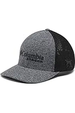 Columbia PHG Logo Mesh Ball Cap-Alto Gorra, Charcoal Heather/Dog, S-M para Mujer