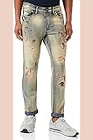 Southpole Tejido Vaquero Elástico Signature Pantalones Hombre, Según Brush, 30-32
