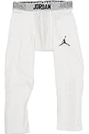 Nike M J 23 Alpha Dry 3/4 Tight Pantalones de Deporte, Hombre, White/Black, XS