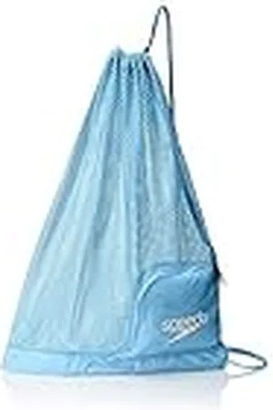 Speedo Bolsa de Malla ventilada Unisex para Adultos, Color Azul Claro (“Blue Grotto”), Talla única