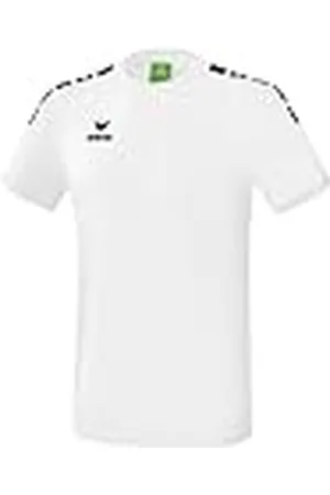 Erima 2081935 Camiseta, Unisex niños, Blanco/Negro, 110