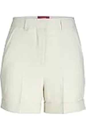 JJXX Jxmary HW Pnt Sn-Pantalones Cortos, Color Blanco, XS para Mujer