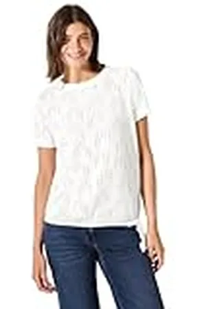 CECIL B323351 Camiseta, Vanilla White, XS Mujeres