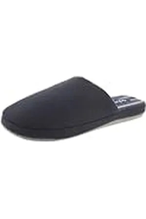 De Fonseca Zapatillas de hombre cerradas Woven a rayas, forro de algodón, suela de goma TPR reforzada, zapatillas de casa, , 44/45 EU