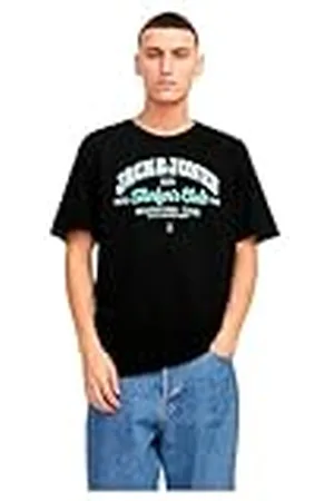 JACK & JONES Jjelogo tee SS O-Neck 2 Col Ss25 Sn Camiseta, , XL Hombres